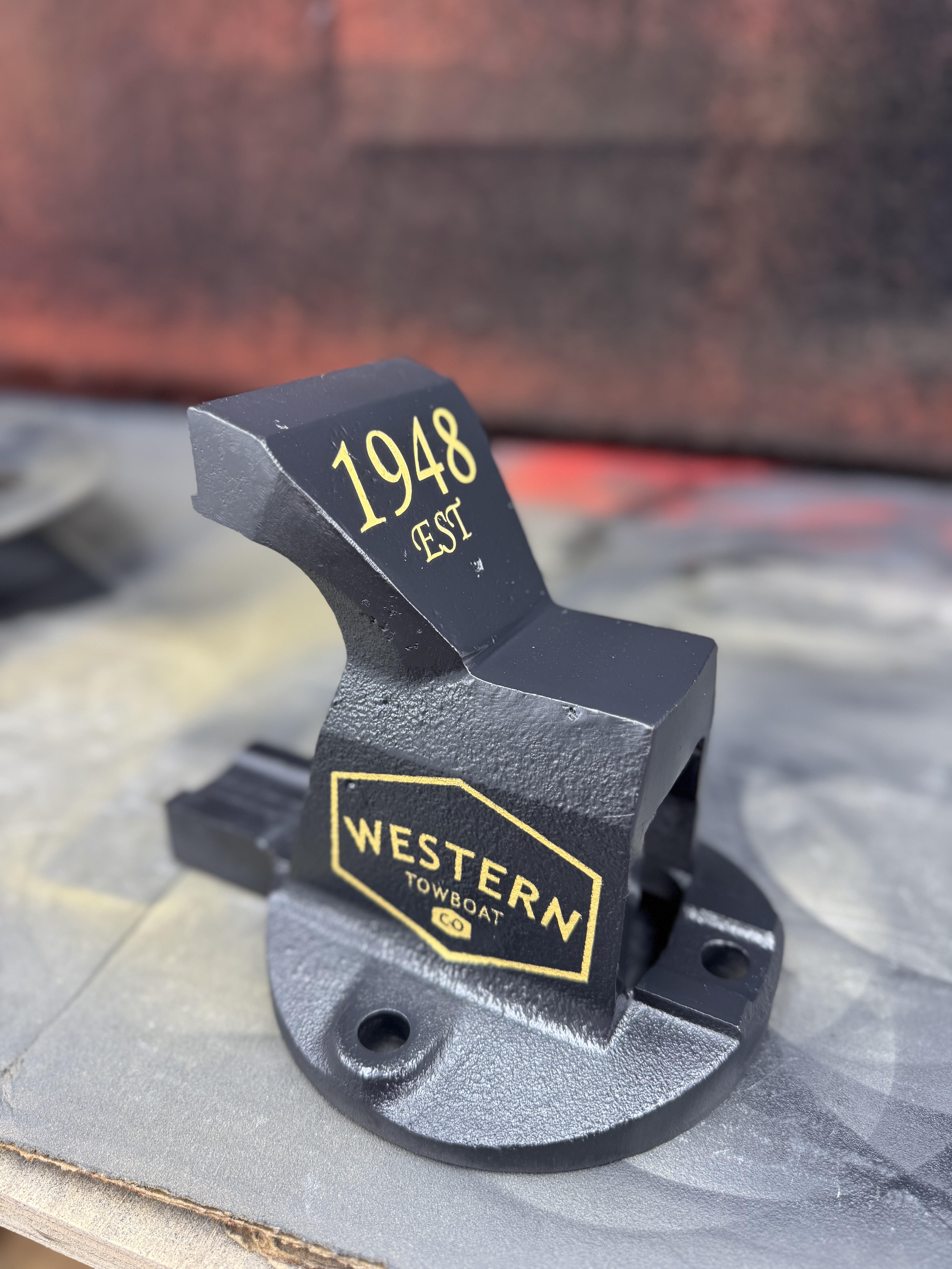 Certified Cerakote ceramic coating application on industrial vice with 2-tone branded finish by Carbon Cavalry in Seattle, Washington