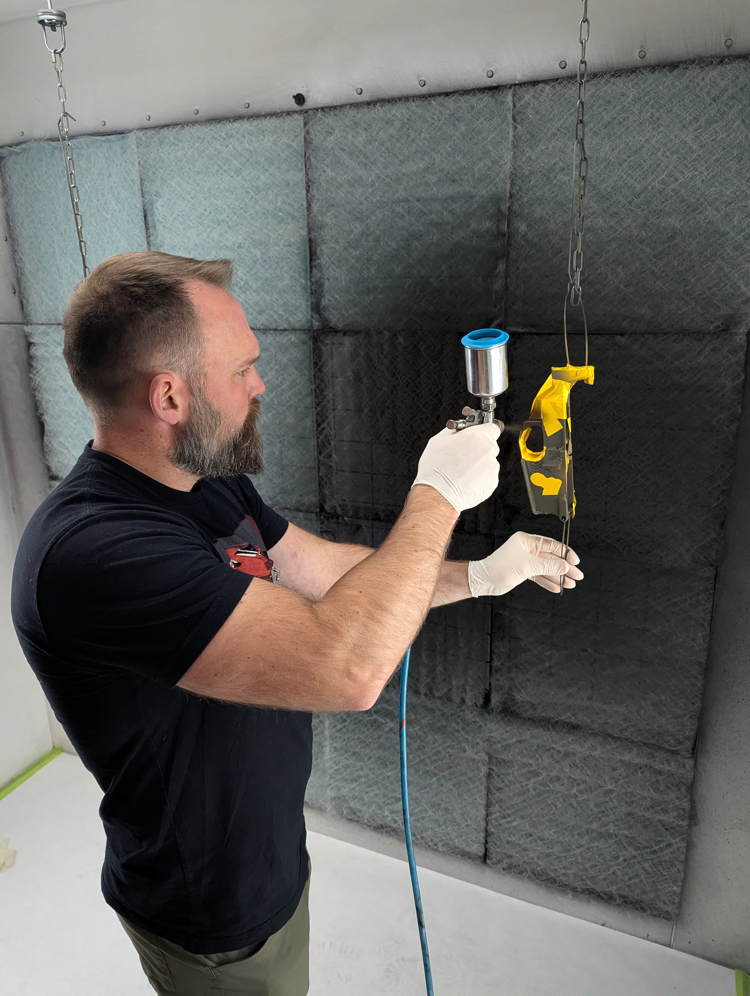 Carbon fiber manufacturing process step 1 - Precision 3D scanning and CAD/CAM design for custom parts in Seattle, Washington